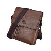 Waterproof Leather Sling Bag for Men by 7101#