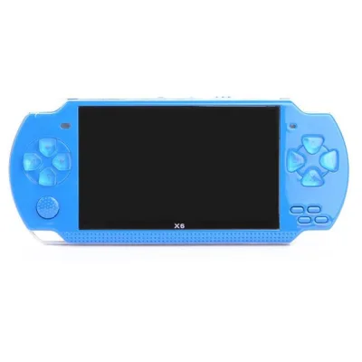 [Local Stock]PSP X6 handheld Game Console 4.3 inch screen mp4 player MP5 game player real 8GB support for psp game,camera,video,e-book Game Boy (2)