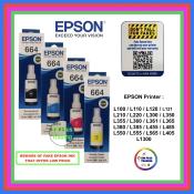 Epson Original 664 Ink 70ml Bottle for Various Printers