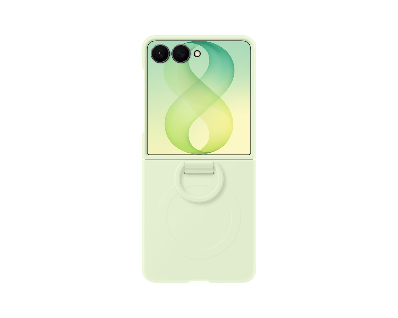 Original Samsung Official Silicone Case with Ring for Galaxy Z Flip8 - Image 2