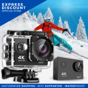 Brandnew 4K Ultra HD Sports Action Camera with Accessories