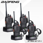 BaoFeng BF-888S Walkie Talkie Set - 2 Pairs