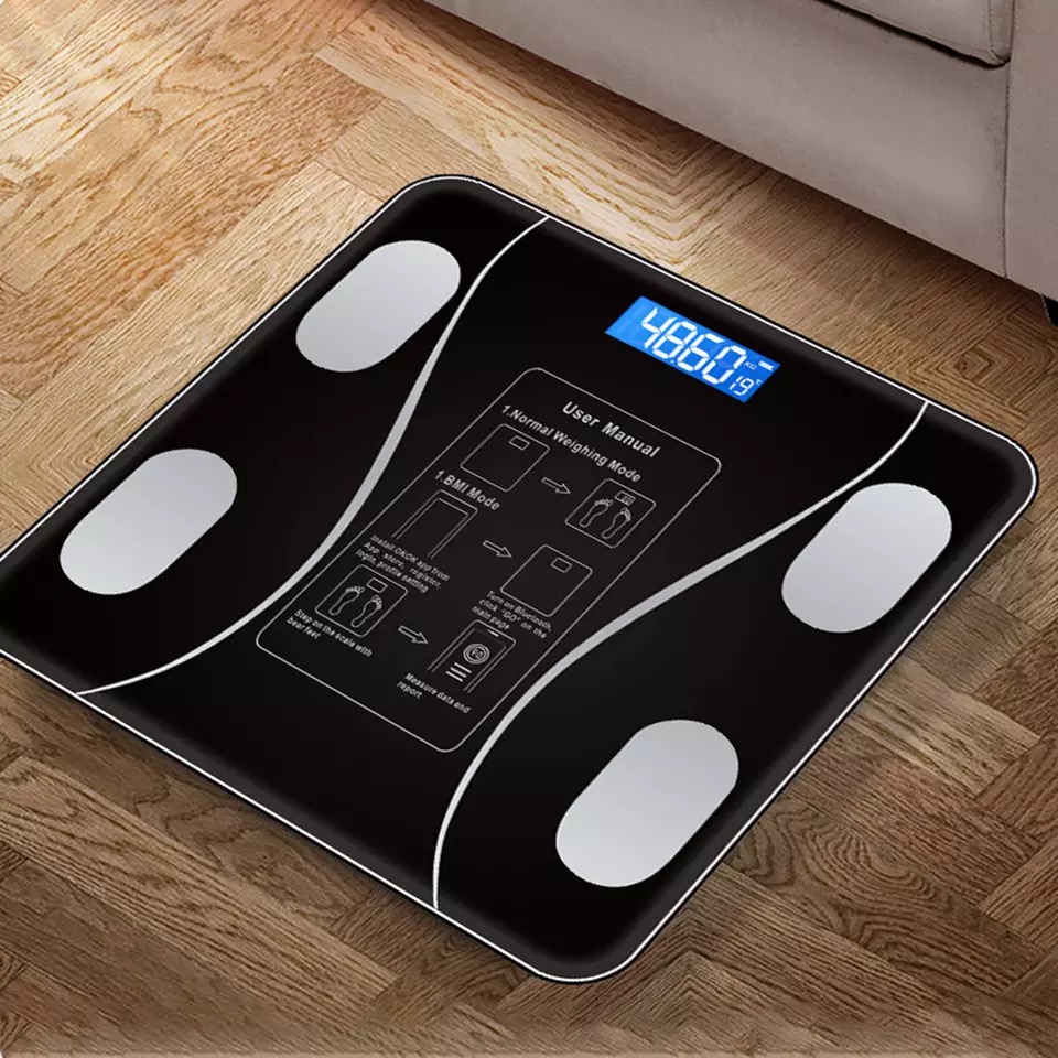  Electronic Scale Electronic Weighing Accurate Body Weight Human  Scale Household Weight Scale,Size: 300 * 300 * 25mm : Health & Household