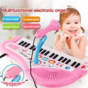 Ekana Kids 37-Key Mini Electronic Piano with Microphone