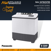 Panasonic NA-W16021B 16.0 Kg. Twin Tub Washing Machine