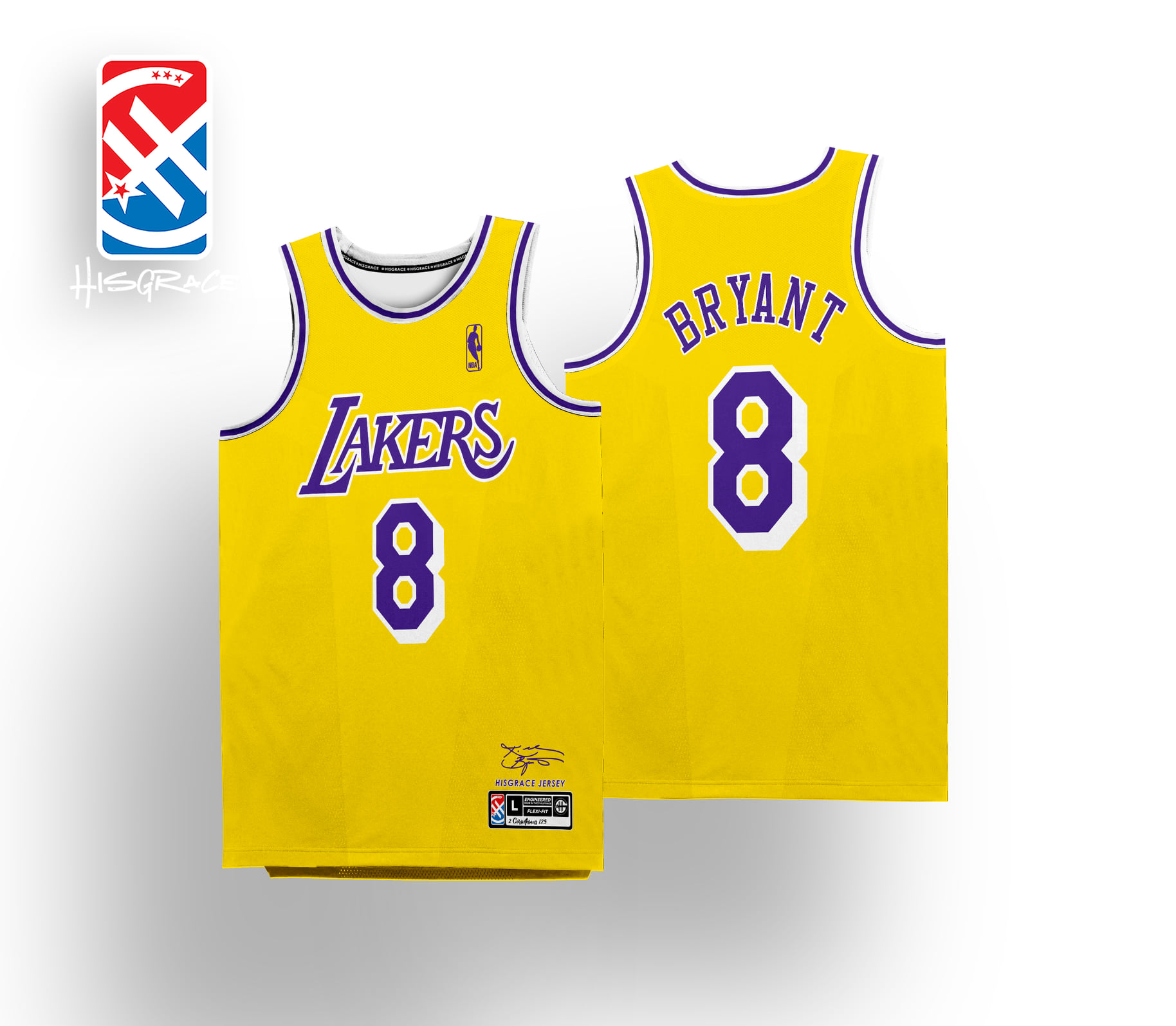 LOS ANGELES LAKERS × BAPE YELLOW - HIGH QUALITY FULL SUBLIMATION