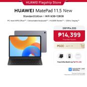 Huawei MatePad 11.5 New Tablet | PC-level Wps Office | Detachable Keyboard | Huawei Notes | 120Hz PaperMatte Display