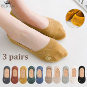 ECMLN Non-Slip Boat Socks for Women - Ten Colors