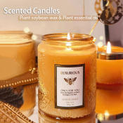 "Lavender Home Fragrance Candle Set by Tranquil Touch"