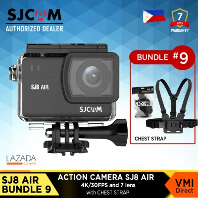 SJCAM SJ8 Air Wi-Fi Waterproof action camera 4k 1080P 30FPS 2.33” LCD Sports SJCAM Action Camera with Optional Bundle Accessories VMI DIRECT (8)
