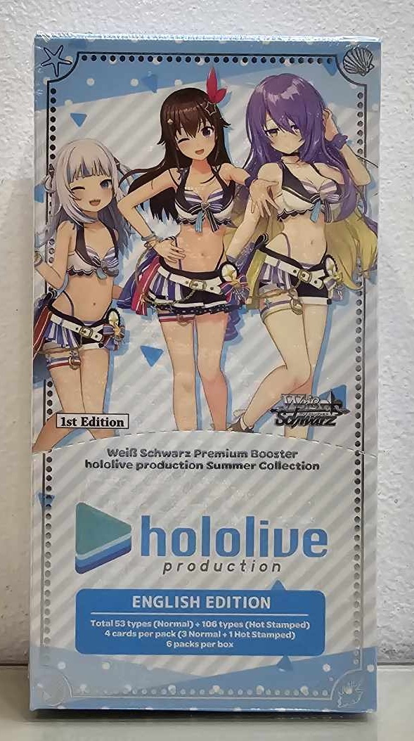 Weis Schwarz TCG Hololive Production Premium Booster Summer Collection 6 Packs Men'S Abstract Strategy Game 6-8 Years Collection Interest - Lazada | Lazada PH Weis Schwarz TCG Hololive Production Premium Booster Summer Collection 6 Packs Men'S Abstract Strategy Game 6-8 Years Collection Interest - Lazada | Lazada PH