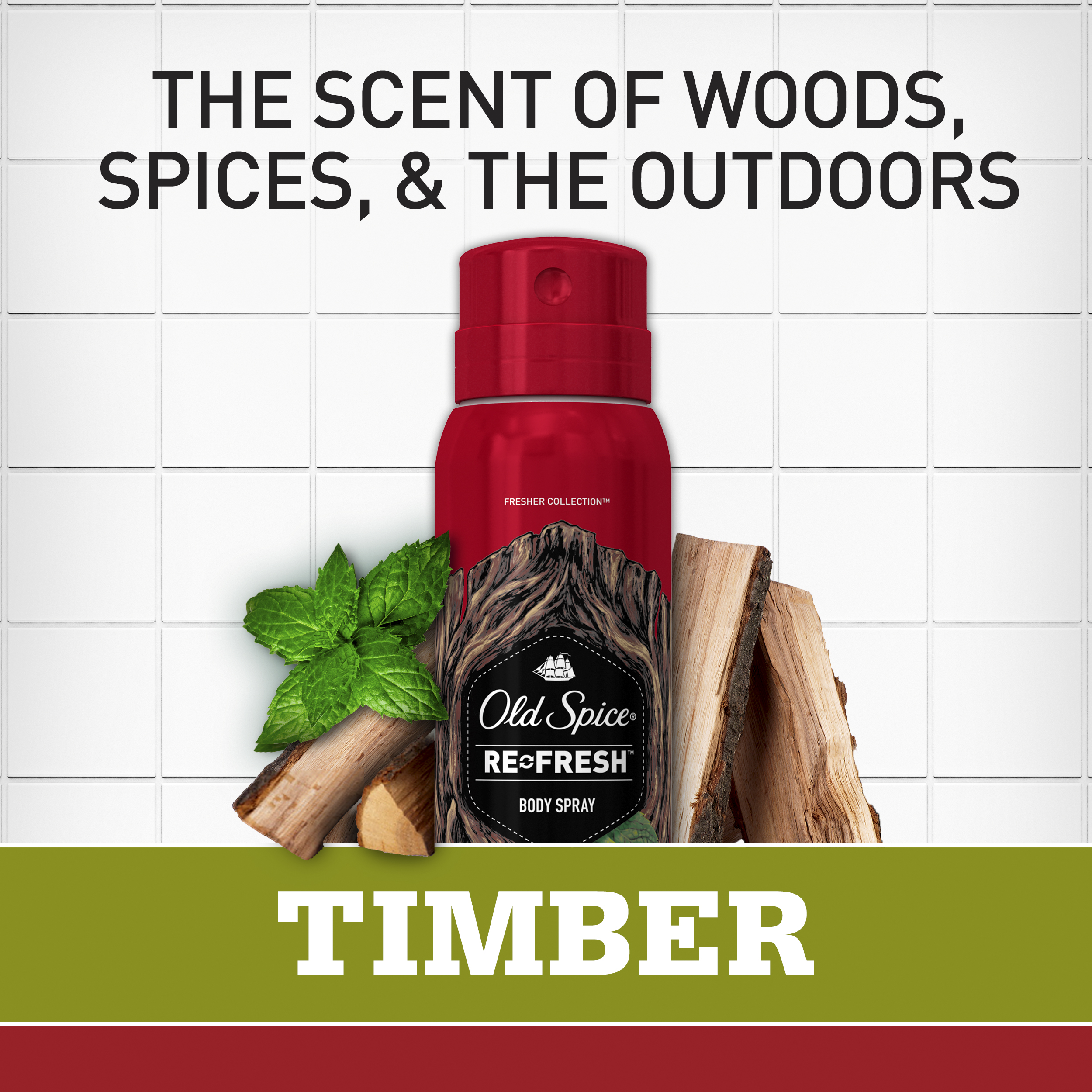Body Spray Old Spice Fresh 96 g - Jumbo