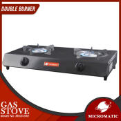 Micromatic MGS-650 Double Burner Gas Stove