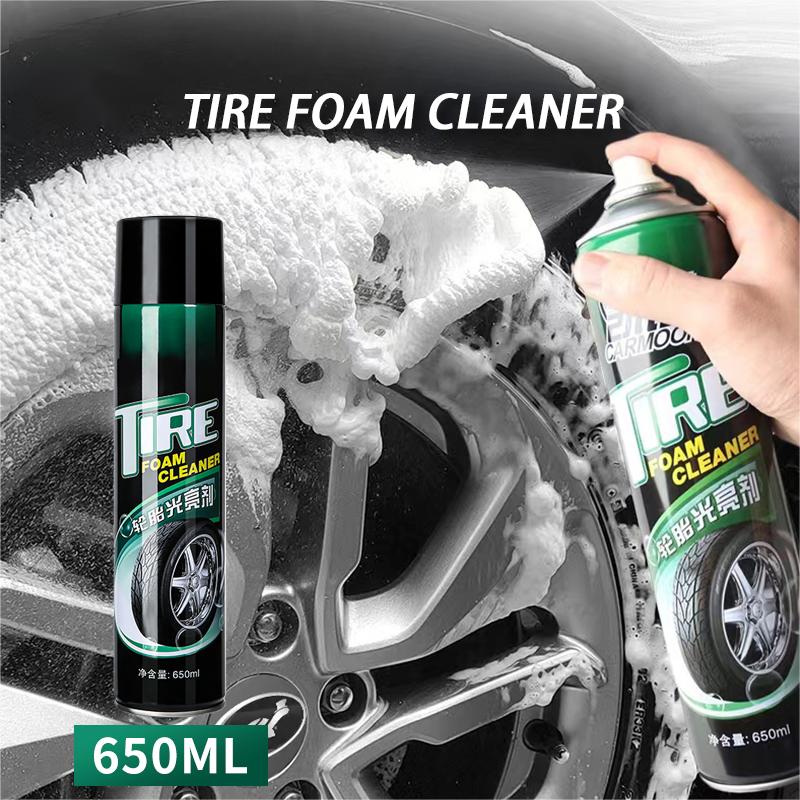 Car Cleaner Tire Foam Cleaner Wheel and Tire Shine Spray - China Tire  Cleaner, Car Care