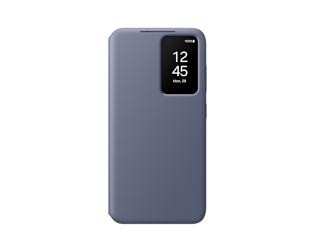 Original Samsung Galaxy S24 / S24+ Smart View Wallet Case Smart Case LED Clear Cover S-View Wallet Case windows phone cases For Galaxy S24 / S24 Plus - Image 3