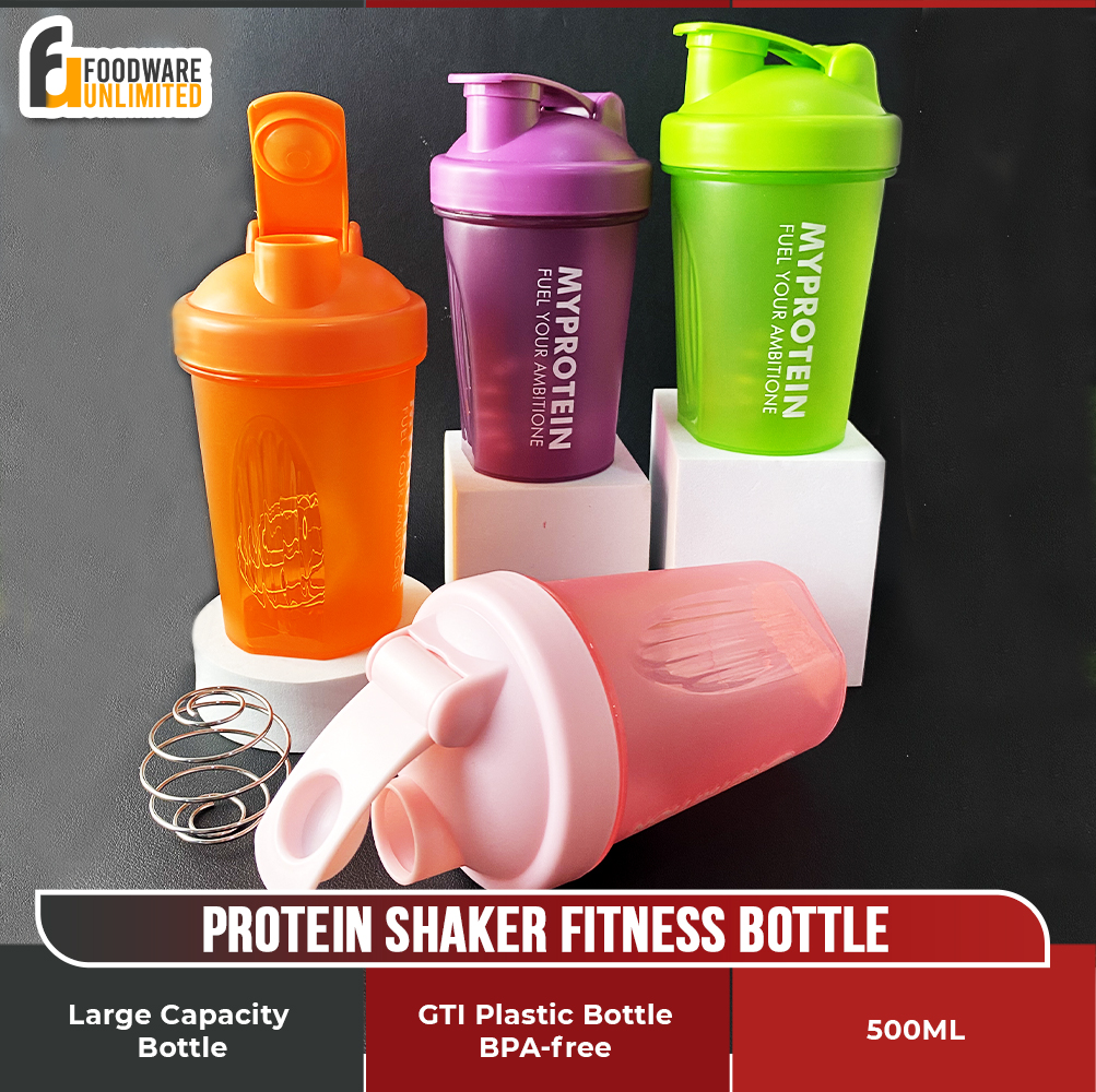 Sports Shaker Water Cup With Small Metal Stirring Ball, Protein Mixing  Water Bottle For Sports, Fitness - Temu United Arab Emirates