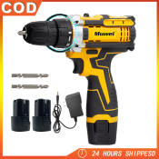 MUWEI 3500RPM Electric Impact Drill with Tool Kit and Case