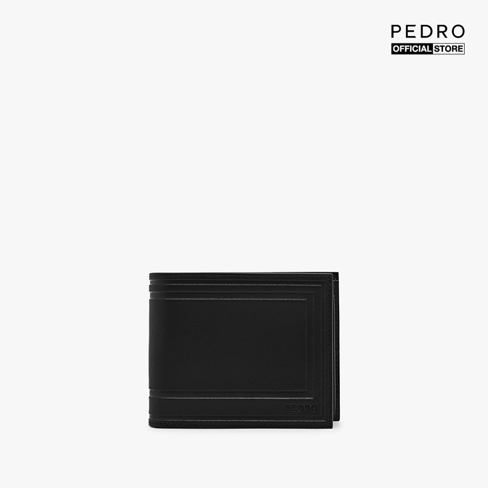 PEDRO - Ví nam dạng gập phối logo sang trọng PM4-15940231-01