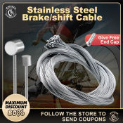 Stainless Steel Shifter Brake Cable for Road/Mountain Bikes 