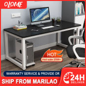 Durable Wooden Computer Desk for Home Office - Olome