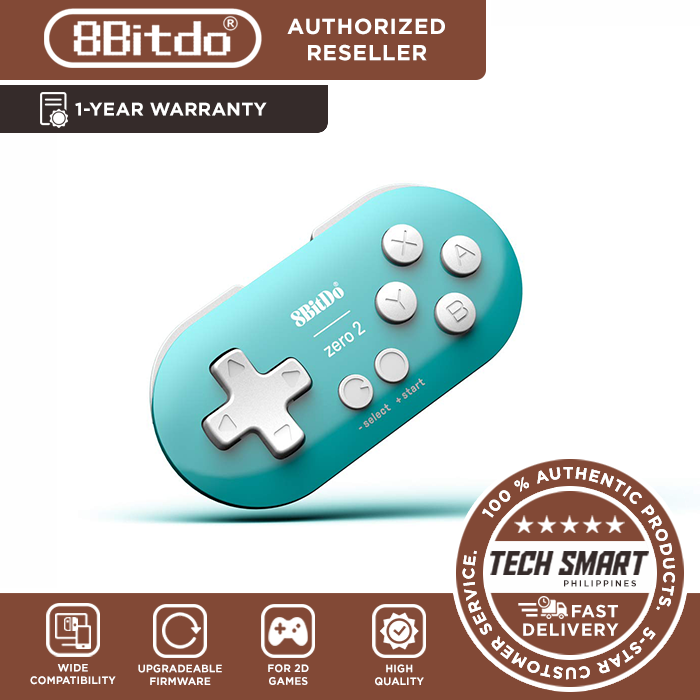 8Bitdo Zero 2 Mini Bluetooth Gamepad for Multiple Devices