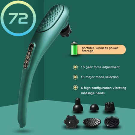 Handheld Electric Massager by 72nd Street