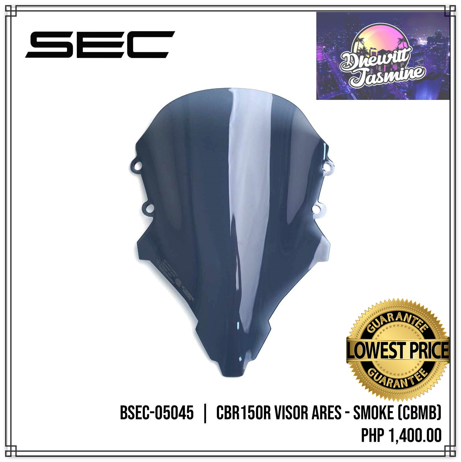 Honda cbr deals 150 visor price