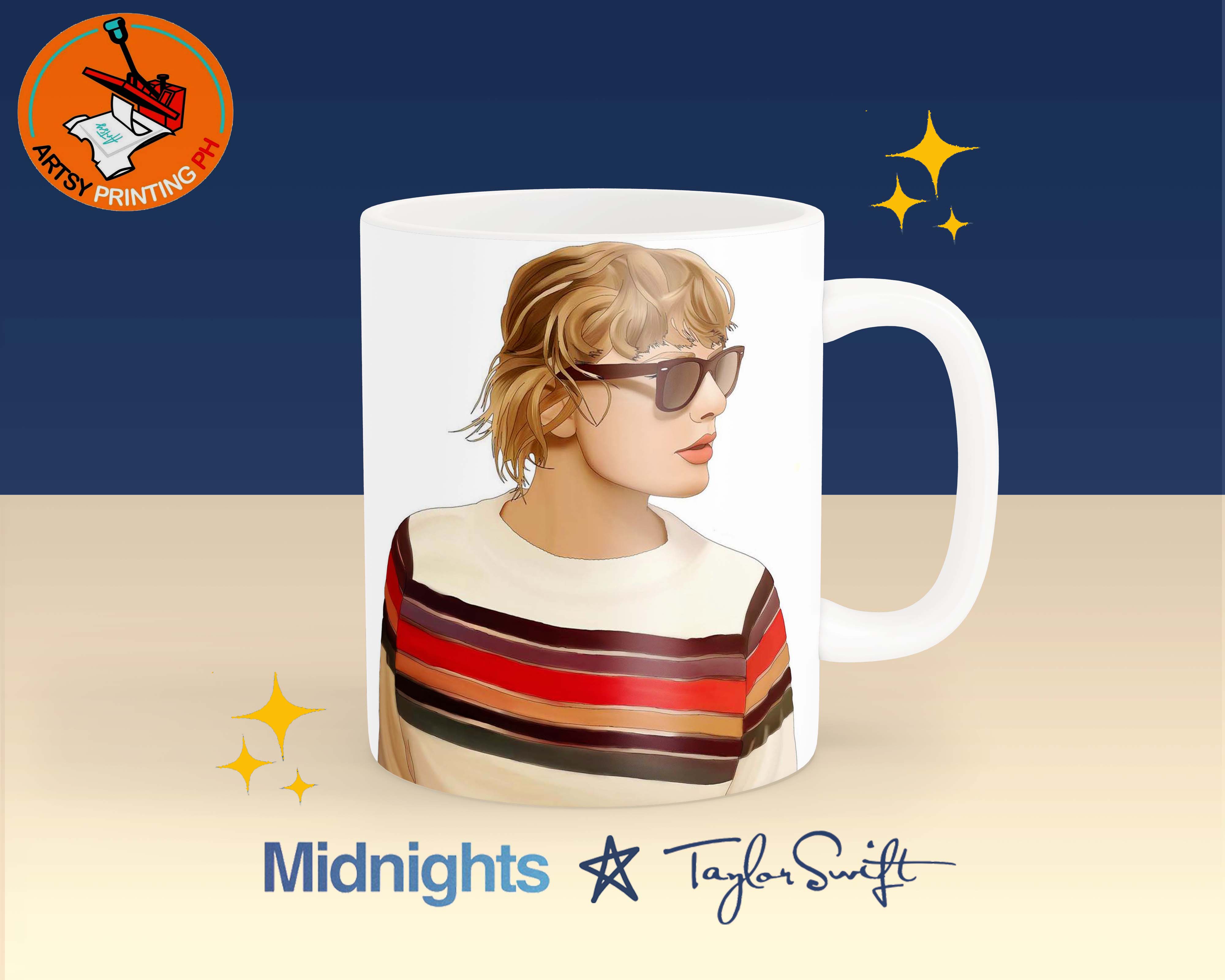 ARTSY -MIDNIGHTS TAYLOR SWIFT STICKER PACK SOLD PER SHEET