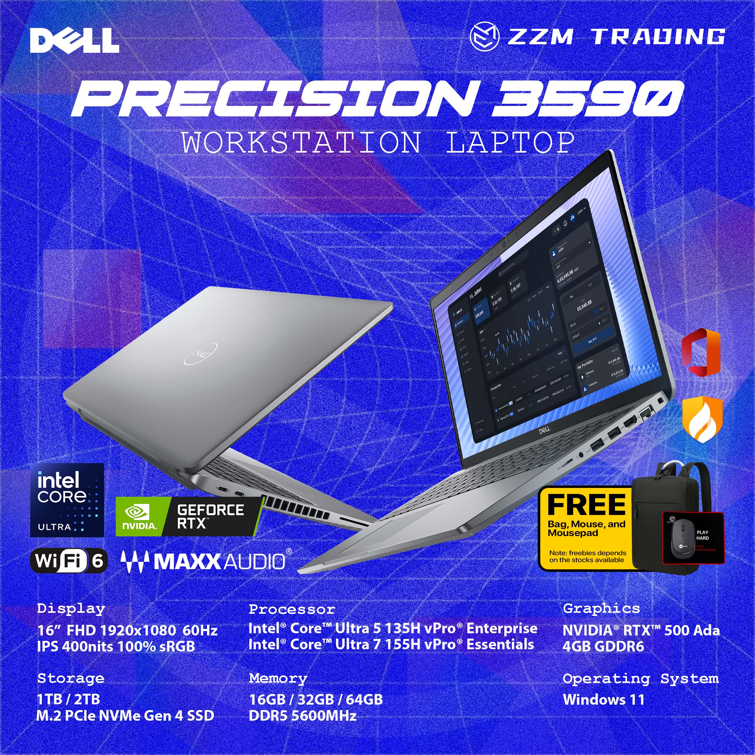 DELL Precision 3590 2024 Intel...