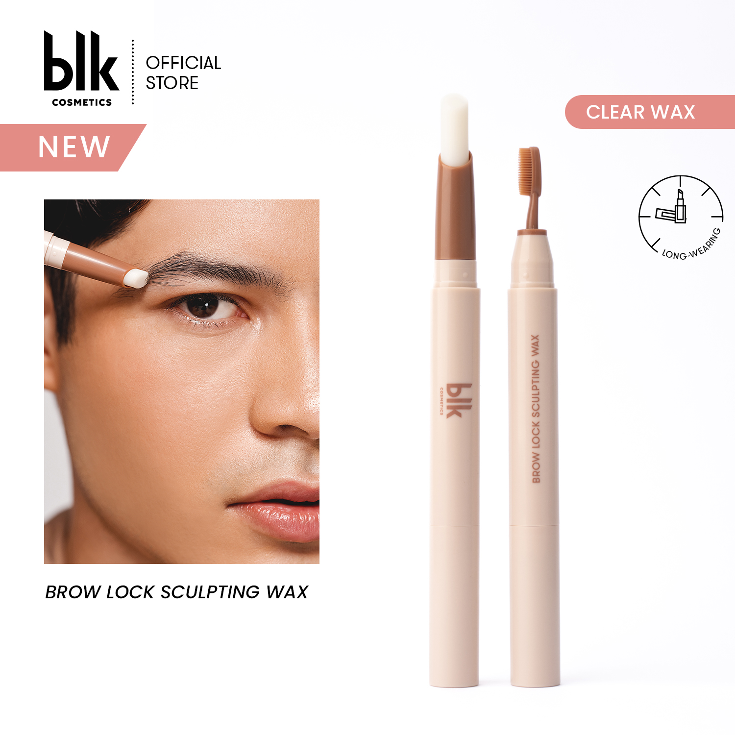 Discount on BLK Cosmetics  shoes - SKU: blk cosmetics universal brow lock sculpting wax