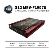 X12 MRV-1907U Car Amplifier with USB connection