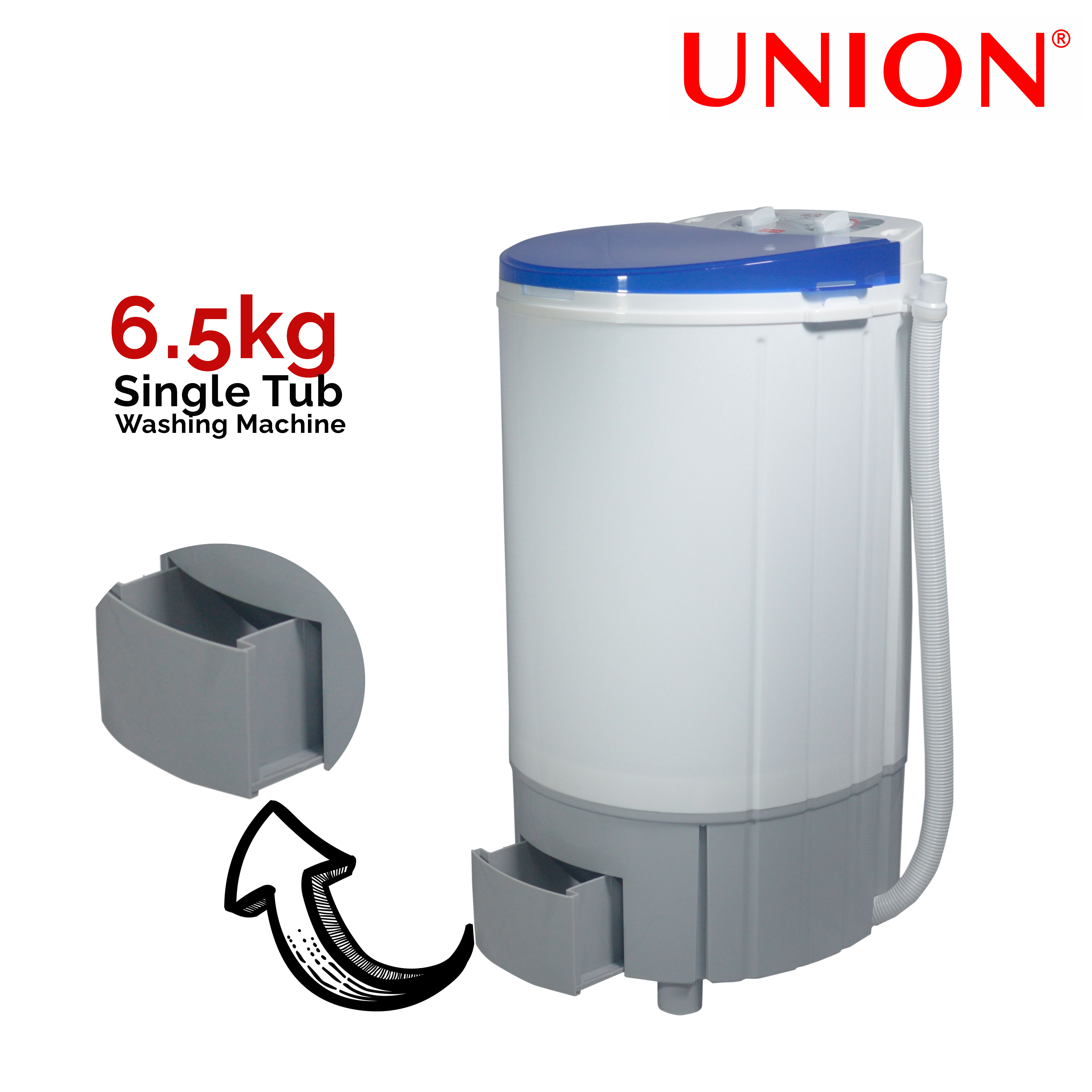 union washing machine single tub price