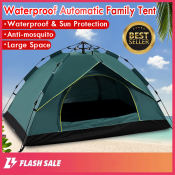 Waterproof Double Layer Camping Tent for 4-10 People Mega Mall