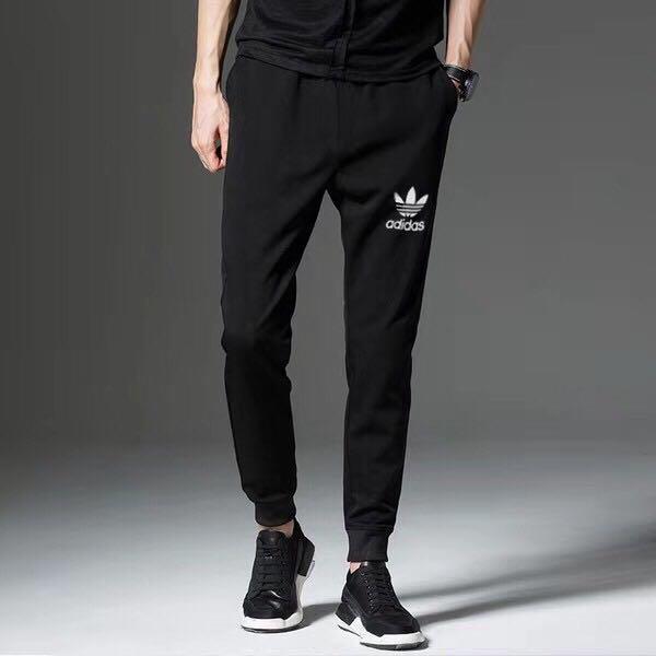 adidas Essentials French Terry Tapered Cuff 3Stripes Pants  Grey  adidas  Philippines
