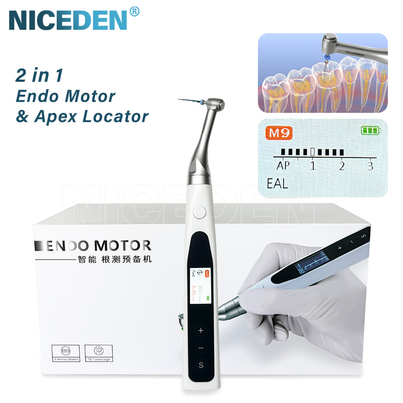 Moteur Endodontique Sans Fil 2 En 1 Avec Localisateur Apical Intégré - Neuf