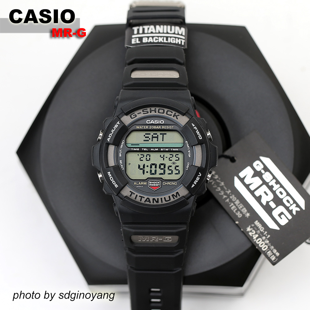 CASIO G-SHOCK MRG-1 廃盤レア 初代レアチタンモデル - 腕時計(デジタル)
