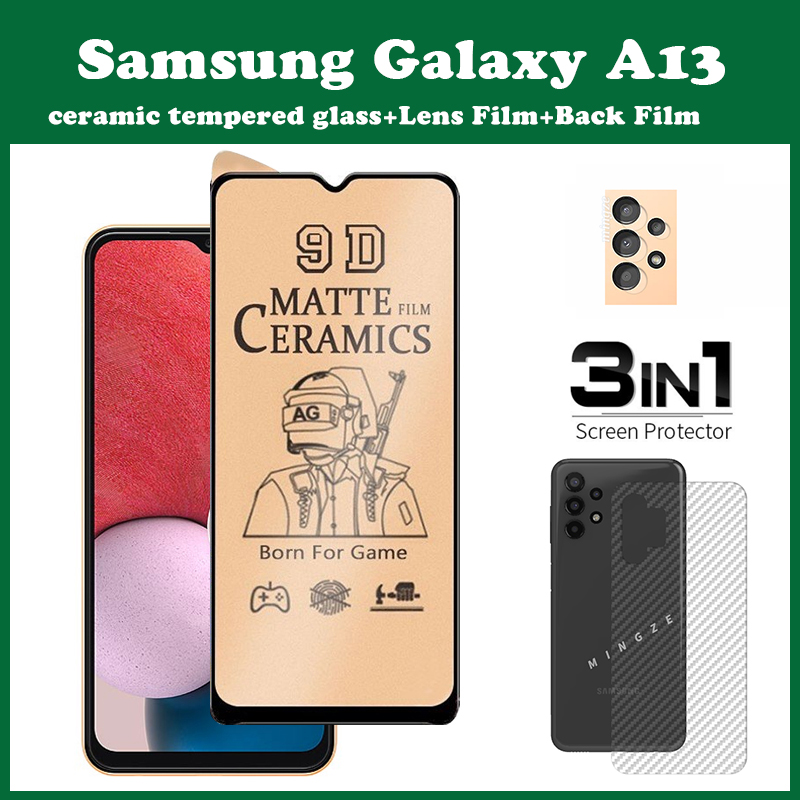 For Samsung Galaxy A13 4G Tempered Glass Screen Protector & Camera