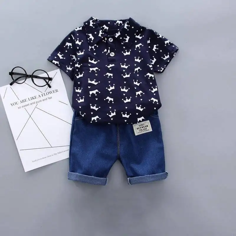 baby boy navy blue outfit