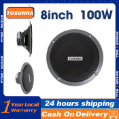 TOSUNRA 100W 8" Car Audio Subwoofer Speaker for Vehicles