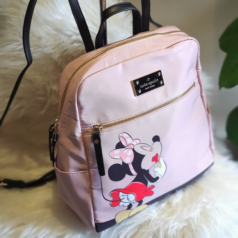 Kate Spade Blake Avenue Minnie Print Backpack - Light Pink | Lazada PH