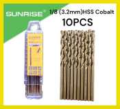 Sunrise HSS Cobalt Drill Bit Set - 10PCS