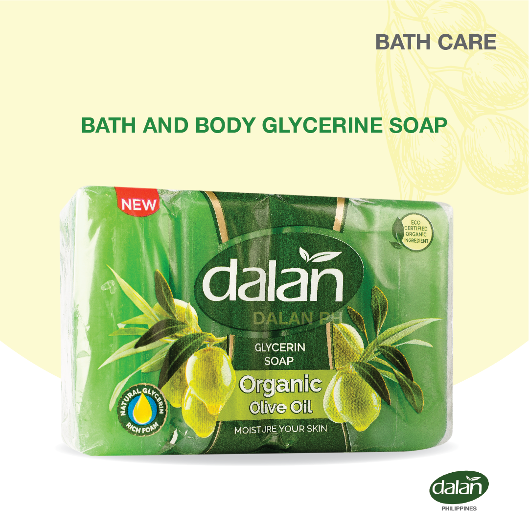 DALAN Glycerine Soap 150gx4 -  Olive Oil