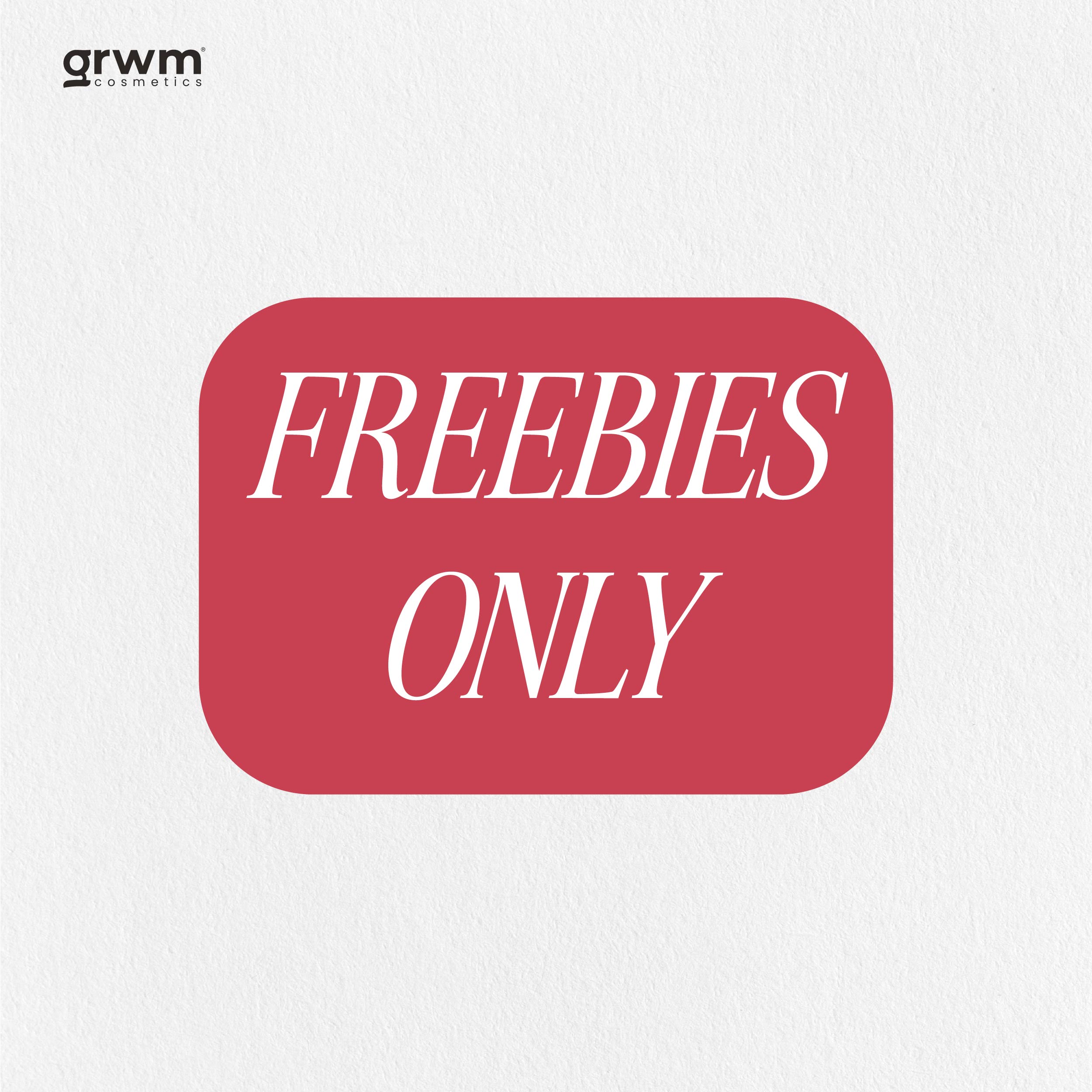 Discount on GRWM Cosmetics  shoes - SKU: [DO NOT CHECK OUT] GRWM Cosmetics Freebies only