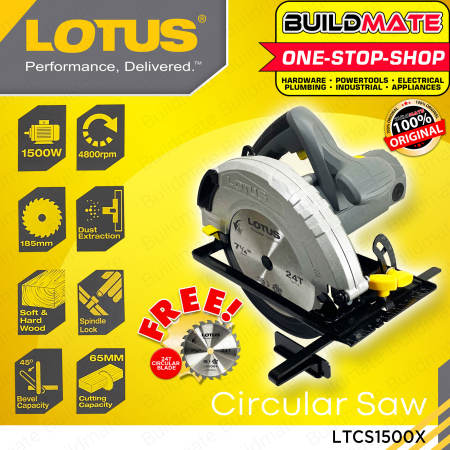 Lotus Electric Circular Saw 1400W - Woodworking Power Tool