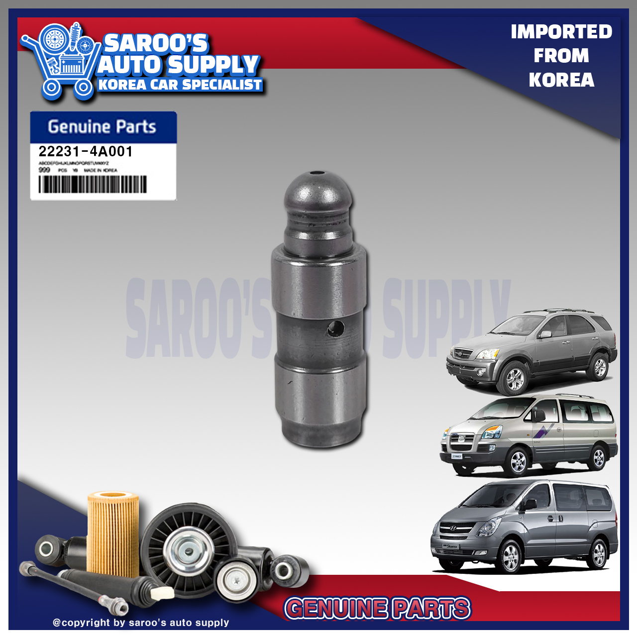 24PCS Hydraulic Lifters for Hyundai Accent Kia Rio 1.5L 1.6L G4FK 2223137100 | Walmart Canada
