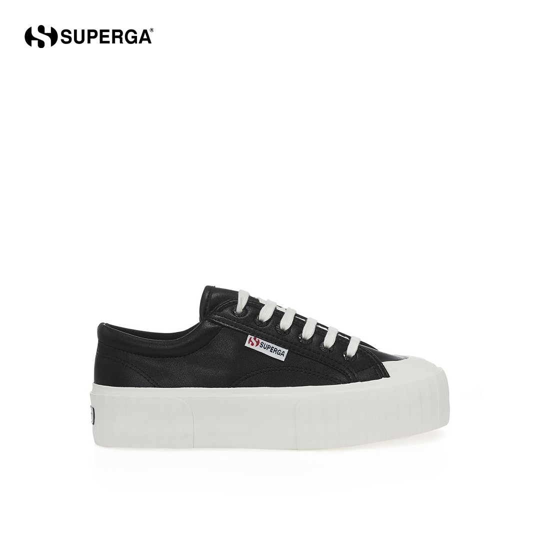 Superga platform clearance leather sneakers