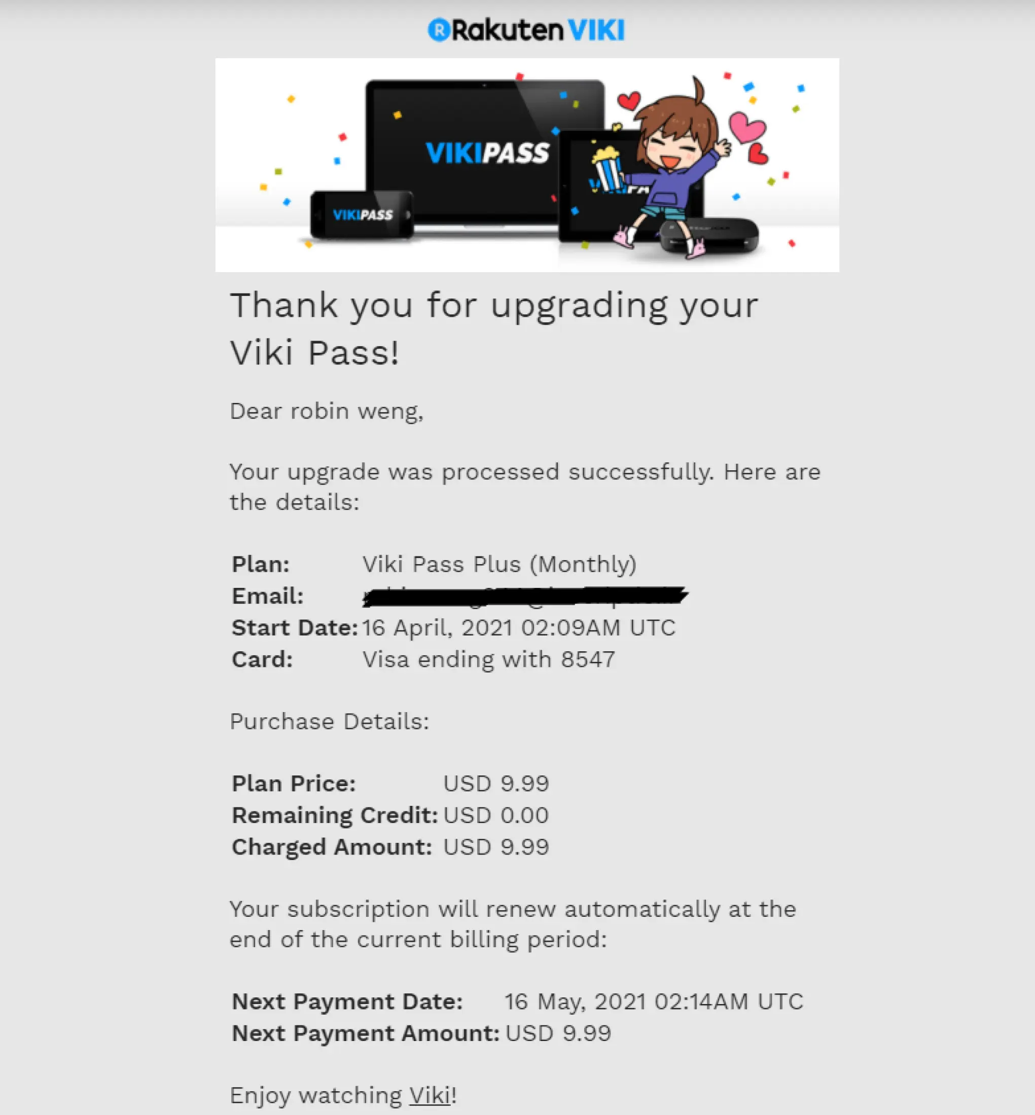 Viki Premium Account Email Delivery Lazada Ph