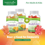Health Fusion Vitamin C Gummies + FREE Multivites