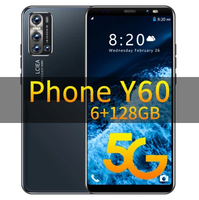 Vivo phones on sale original 2021 Y60 6GB + 128GB ROM cheap phone HD Screen dual sim card oppo Android phone support 4G 5G Touch screen smart phone realme 0fficial store (1)
