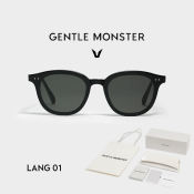 Gentle Monster LANG 01 Polarized Sunglasses with Accessories